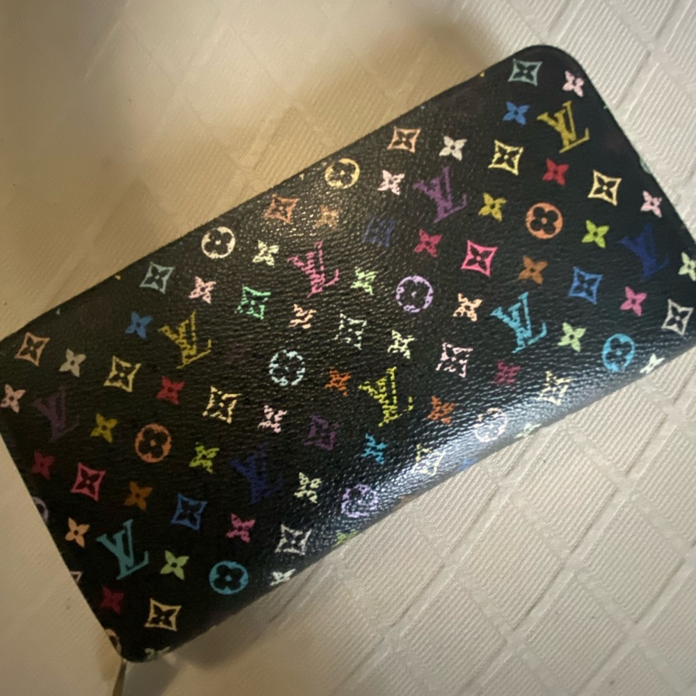 LOUIS VUITTON Monogram Multicolor Zippy